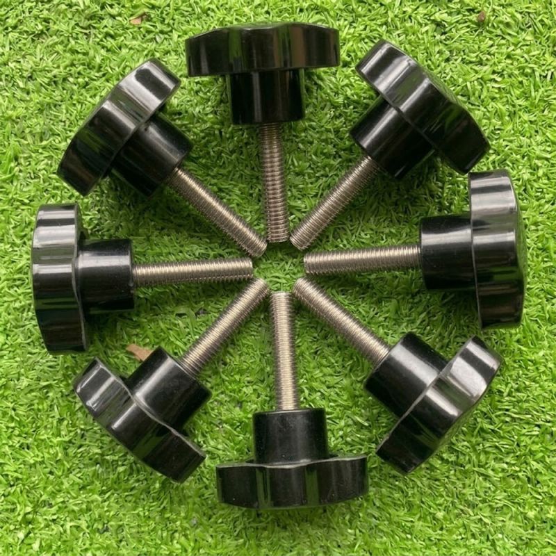 Bulong Tai Hồng (Tay nắm nhựa) M6-M12